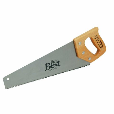 ALL-SOURCE 15 In. L. Blade 9 PPI Wood Handle Hand Saw 262SS159